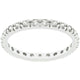 Clear Cubic Zirconia Eternity Ring