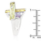 Crystalline Sculpture Cocktail Ring