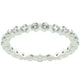 Silver Lace Eternity Band