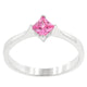 Classic Petite Pink Ice Solitaire Ring