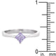 Classic Petite Lavender Purple Solitaire Ring