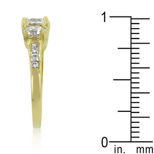 Triplet Golden Wedding Ring