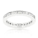 Alternating Cubic Zirconia Eternity Band