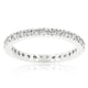 Delicate Cubic Zirconia Eternity Band