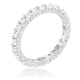 Cubic Zirconia Eternity Band