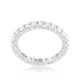 Cubic Zirconia Eternity Band