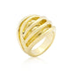 Golden Illusion Fashion Ring