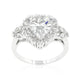 Heart Halo Engagement Ring