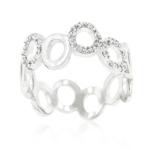 Staggering Hoop Eternity Band