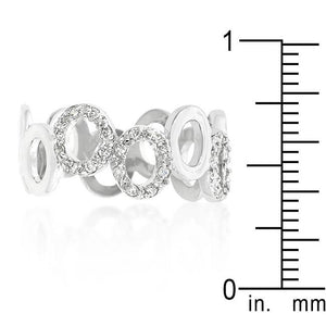 Staggering Hoop Eternity Band