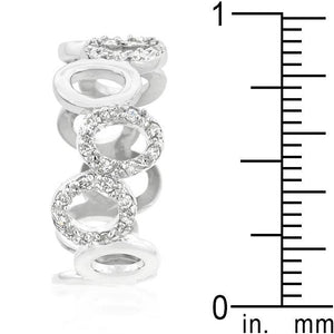 Staggering Hoop Eternity Band