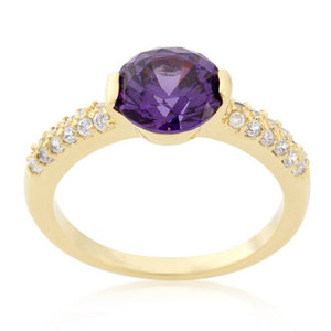 Purple Isabelle Engagement Ring