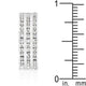 Triple Row Crystal Eternity Band
