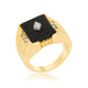Black Onyx Mens Ring