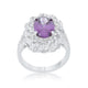 Amethyst Oval Classic Ring