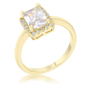 Mariane 2ct CZ 14k Gold Classic Ring