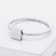 Stainless Steel Square Stackable Ring