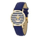 Navy Nautical Leather Watch