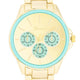 Chrono Gold Metal Watch