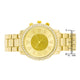 Roman Numeral Goldtone Watch With Crystals