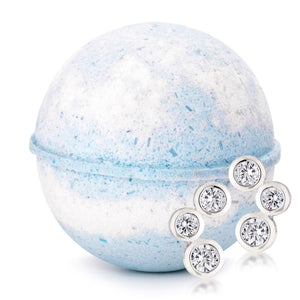 Cotton Blossom Jewelry Bath Bomb