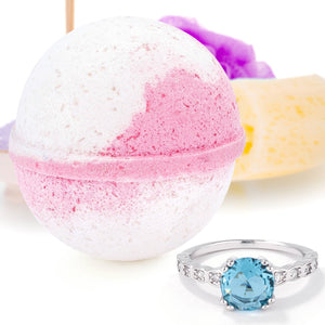 Spring Bloom Jewelry Bath Bomb